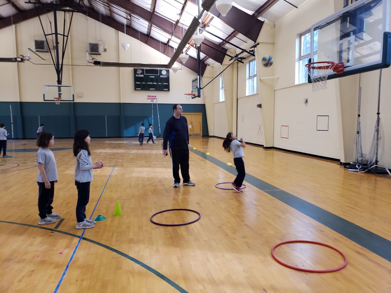 Elementary Physical Education Completes Basketball Units
